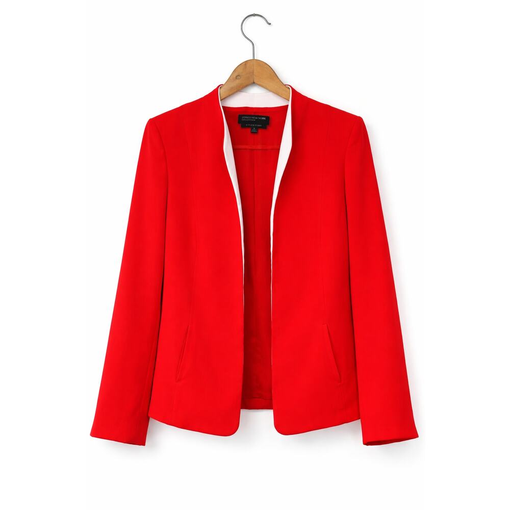 Jones New York Blazer Womens Size S Maximalist Colorful Dopamine Jacket Summer